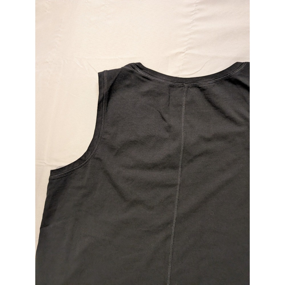 Pact Women XL Organic Cotton Stretch Tank Top Black Scoop Sleeveless Spring - Picture 12 of 12